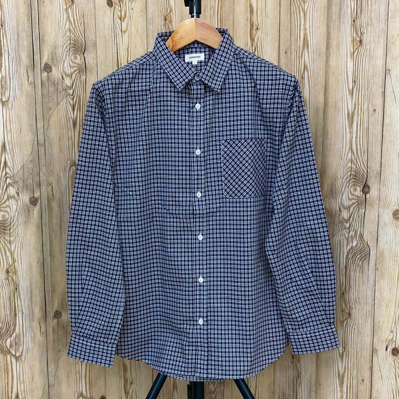 TopIsm Shirt Men's Check Shirt Madras Check Ombre Check Gingham Check Long Sleeve Shirt Casual Shirt