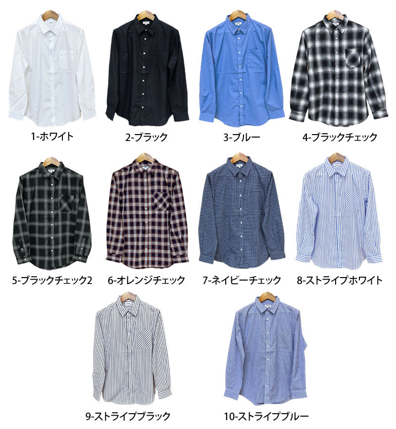 TopIsm Shirt Men's Check Shirt Madras Check Ombre Check Gingham Check Long Sleeve Shirt Casual Shirt