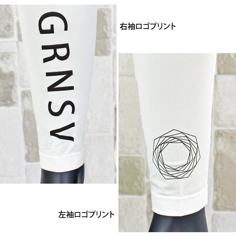 トップイズム TopIsm ゴルフウェア メンズ インナーシャツ 接触冷感 GIORNO SEVEN ジョルノセブン アンダーウェア UVカット日焼け 吸水速乾 通気性 クルーネック ストレッチ Tシャツ 長袖 カットソー 春夏