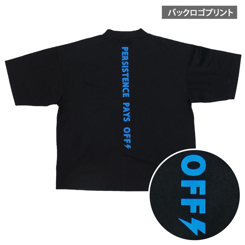 トップイズム TopIsm ゴルフウェア モックネックシャツ メンズ GIORNO SEVEN ジョルノセブン ハイネック ゴルフ 接触冷感 ワイドシルエット 半袖 バックロゴプリント トップス 春夏