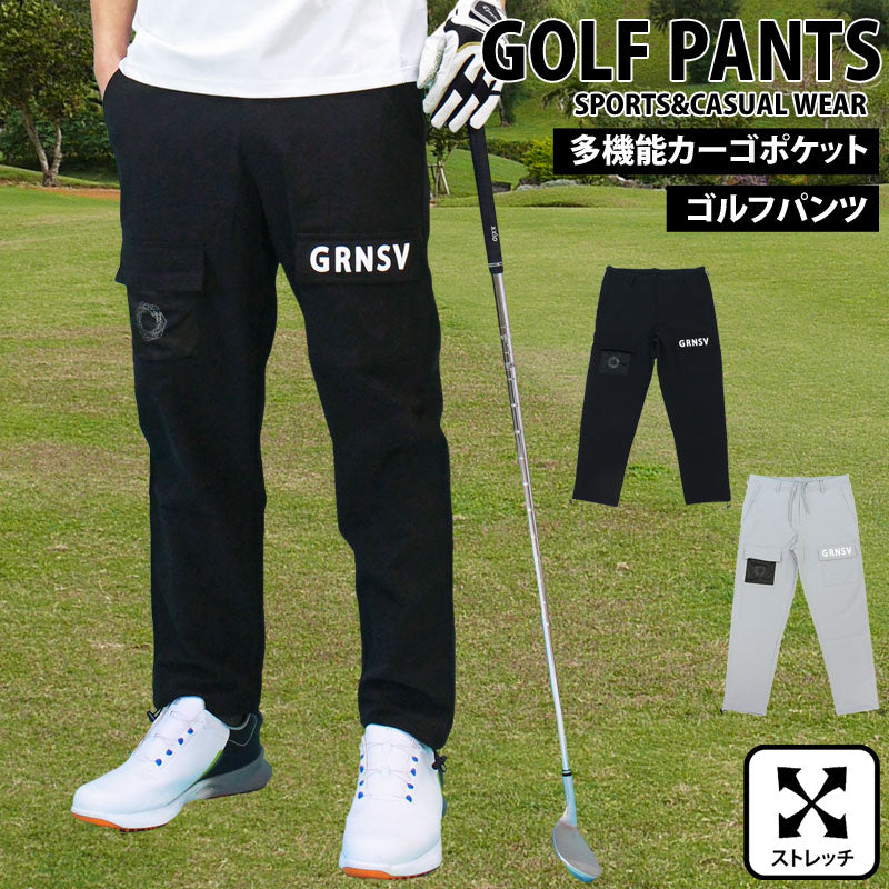 トップイズム TopIsm ゴルフパンツ メンズ ゴルフウェア GIORNO SEVEN ジョルノセブン 多機能カーゴポケット ポリエステルストレッチ おしゃれ 春夏