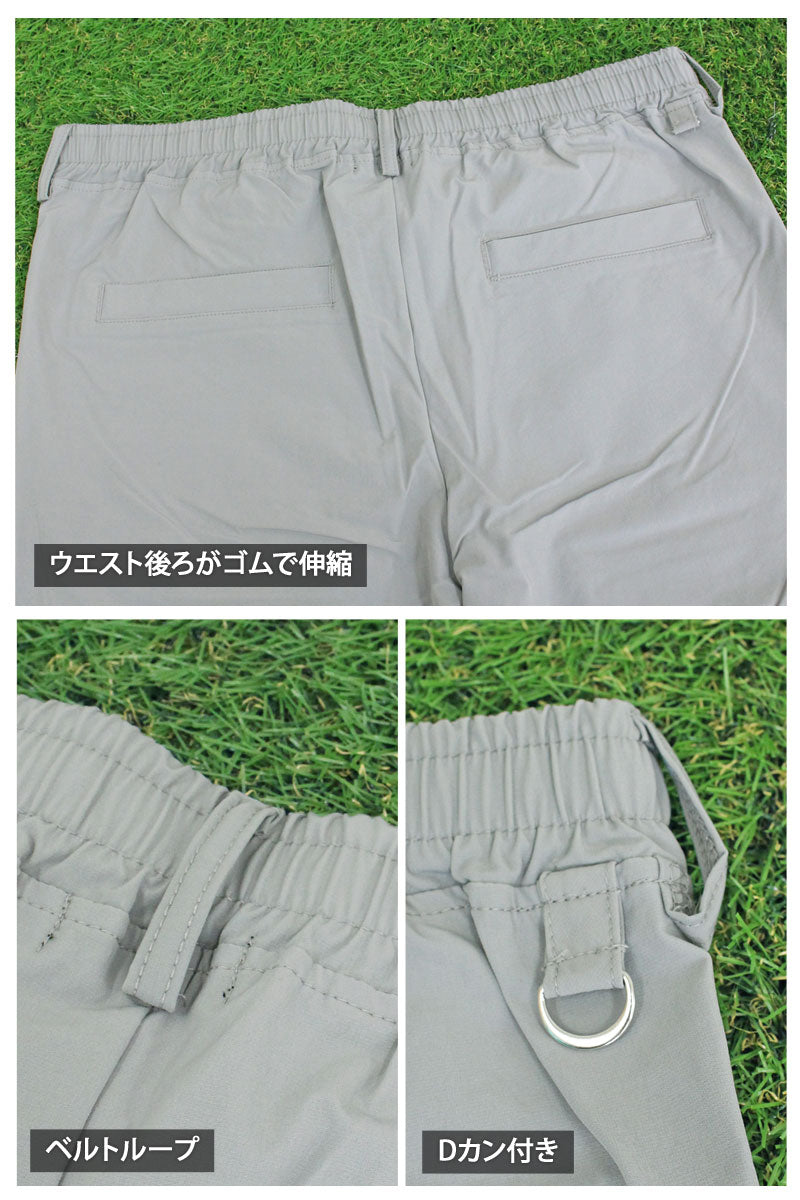 トップイズム TopIsm ゴルフパンツ メンズ ゴルフウェア GIORNO SEVEN ジョルノセブン ハーフパンツ ショートパンツ 短パン 多機能カーゴポケット ポリエステルストレッチ おしゃれ 春夏