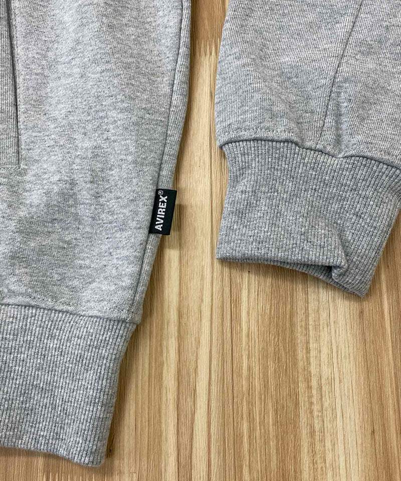 トップイズム TopIsm AVIREX アヴィレックス FATIGUE STAND ZIP スウェット ファティーグ スタンドジップジャケット ポケット付き ジップアップ アビレックス メンズ 長袖