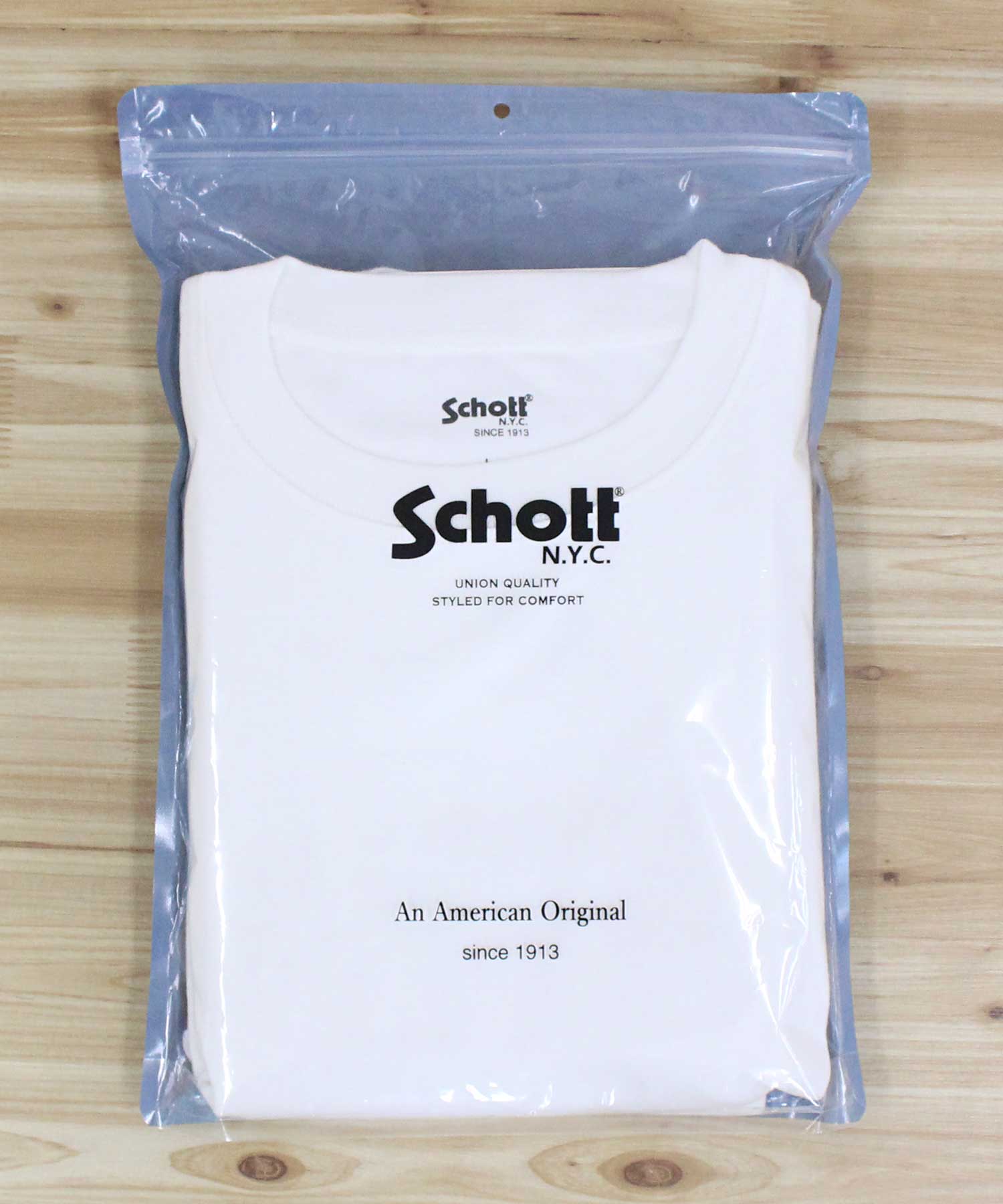 TopIsm Schott 2PACK T-SHIRT 2-pack T-shirt 2 pieces set short sleeve T-shirt tops men's brand