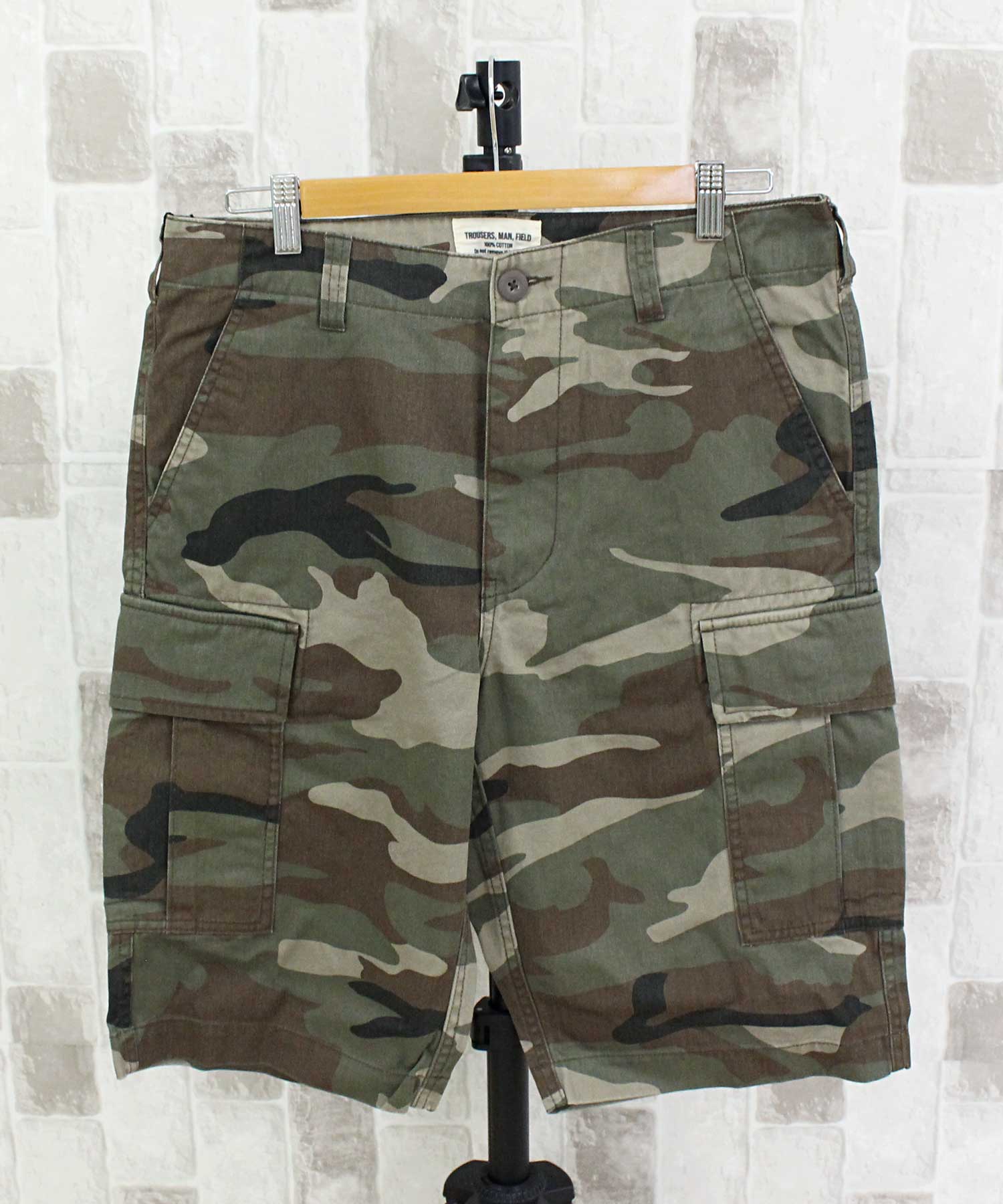 トップイズム TopIsm AVIREX アビレックス FATIGUE SHORTS ファティーグショーツ 6ポケットパンツ メンズ ショートパンツ ハーフパンツ ミリタリー カモフラ 迷彩