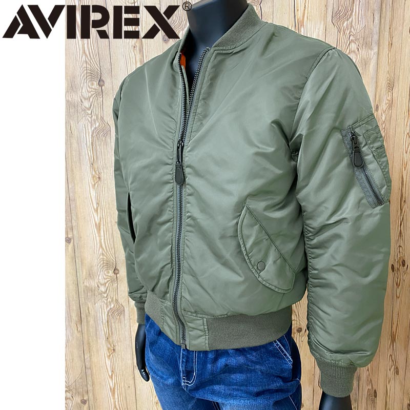 トップイズム TopIsm AVIREX アビレックス MA-1 コマーシャル COMMERCIAL ジャケット アウター ブルゾン ミリタリージャケット 中綿 フライトジャケット メンズ ブランド