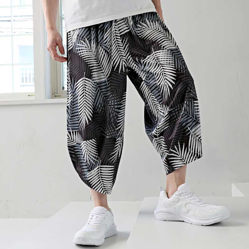トップイズム TopIsm ショートパンツ メンズ サルエルパンツ アラジンパンツ ハーフパンツ リラックスパンツ ワイド 接触冷感 総柄 無地 UVカット ウォッシャブル 速乾ドライ イージーパンツ ボトムス