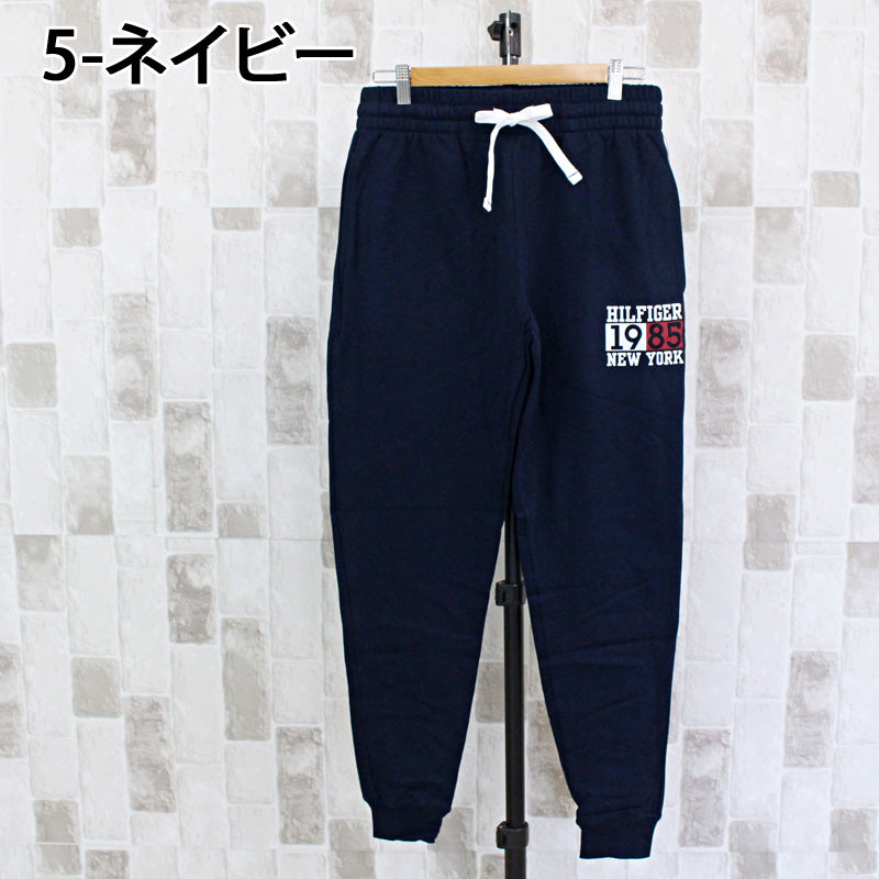 トップイズム TopIsm TOMMY HILFIGER トミー ヒルフィガー ビッグNOロゴ ライトウエイト スウェット ジョガーパンツ パンツ ズボン ボトムス ルームウェア メンズ ブランド （4-チャコール） 4-チャコール