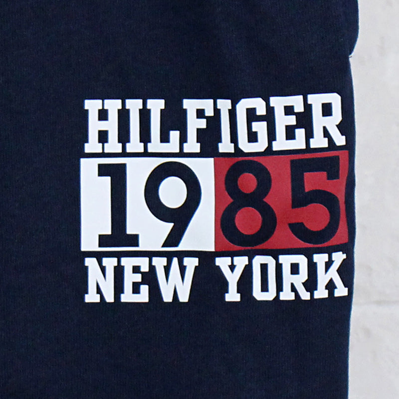 トップイズム TopIsm TOMMY HILFIGER トミー ヒルフィガー ビッグNOロゴ ライトウエイト スウェット ジョガーパンツ パンツ ズボン ボトムス ルームウェア メンズ ブランド （4-チャコール） 4-チャコール