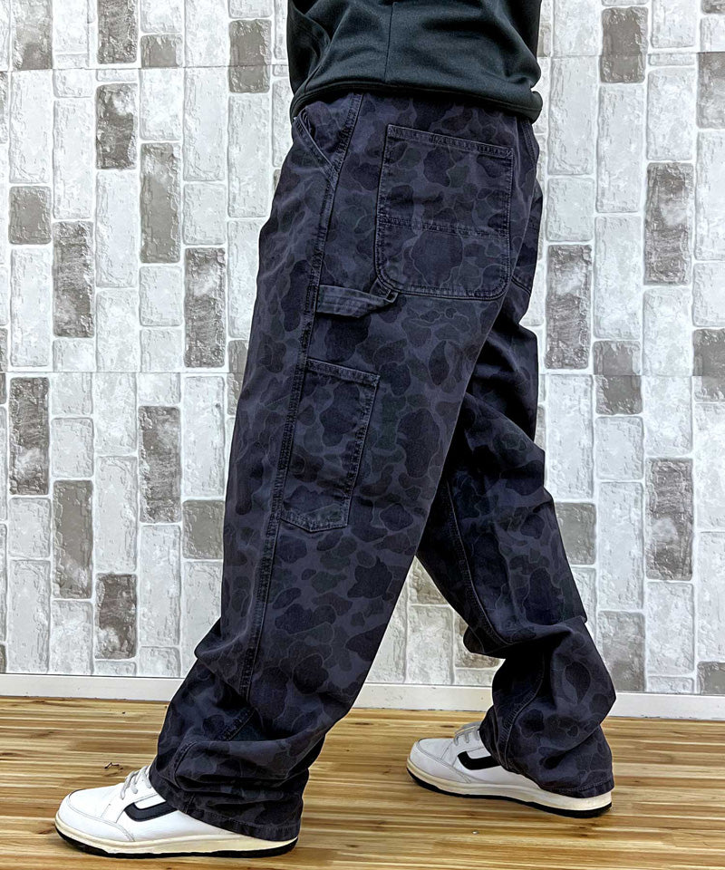 トップイズム TopIsm Carhartt カーハート WIP カモフラージュ ダックシングル ニーパンツ Duck Single Knee Pant WIP メンズ ブランド （3-グリーン(Office Green)） 3-グリーン(Office Green)