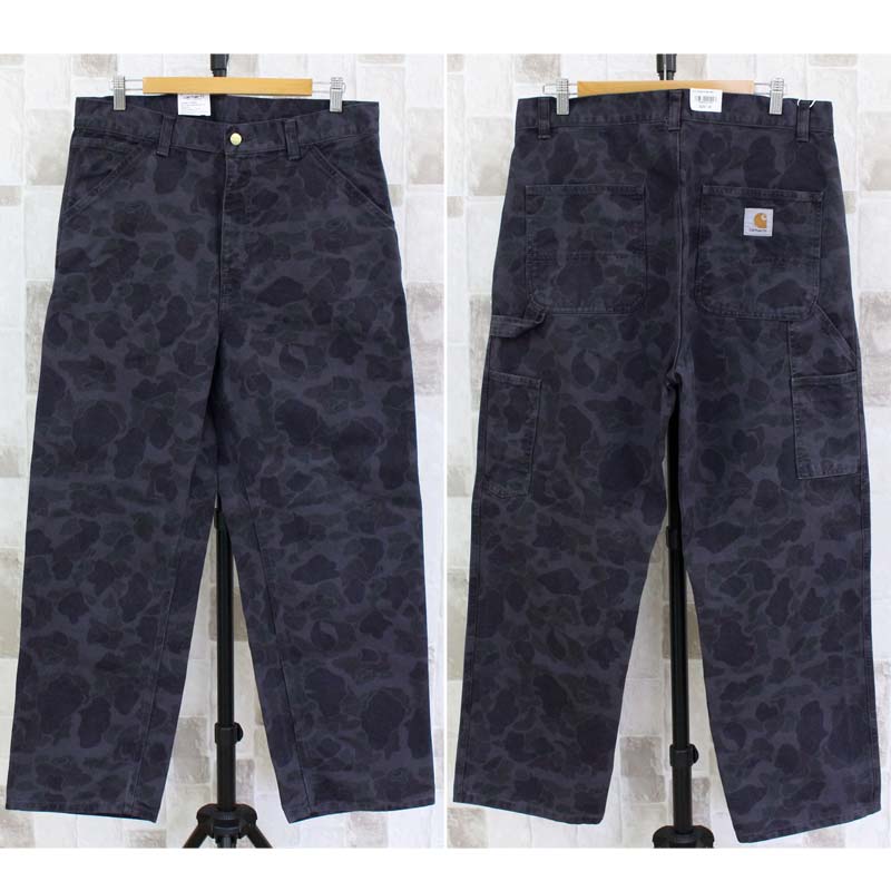 トップイズム TopIsm Carhartt カーハート WIP カモフラージュ ダックシングル ニーパンツ Duck Single Knee Pant WIP メンズ ブランド （3-グリーン(Office Green)） 3-グリーン(Office Green)