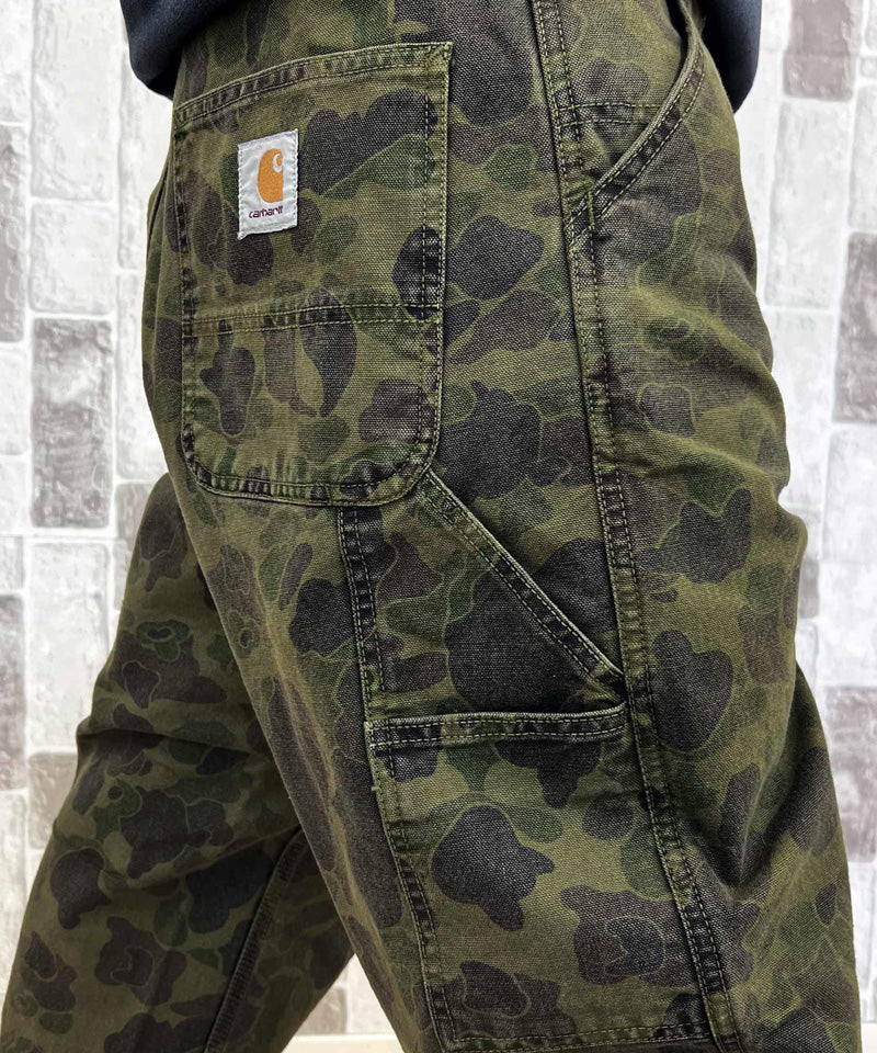 トップイズム TopIsm Carhartt カーハート WIP カモフラージュ ダックシングル ニーパンツ Duck Single Knee Pant WIP メンズ ブランド （3-グリーン(Office Green)） 3-グリーン(Office Green)
