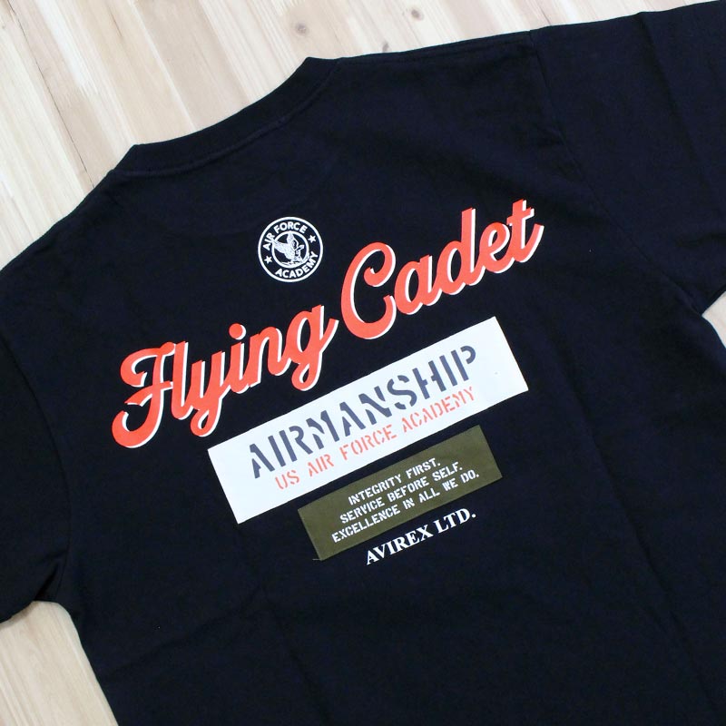 トップイズム TopIsm AVIREX アヴィレックス CADET PATCH T-SHIRT 半袖 Tシャツ ミリタリー アビレックス トップス メンズ ブランド （5-セージグリーン） 5-セージグリーン