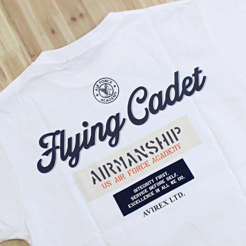 トップイズム TopIsm AVIREX アヴィレックス CADET PATCH T-SHIRT 半袖 Tシャツ ミリタリー アビレックス トップス メンズ ブランド （5-セージグリーン） 5-セージグリーン
