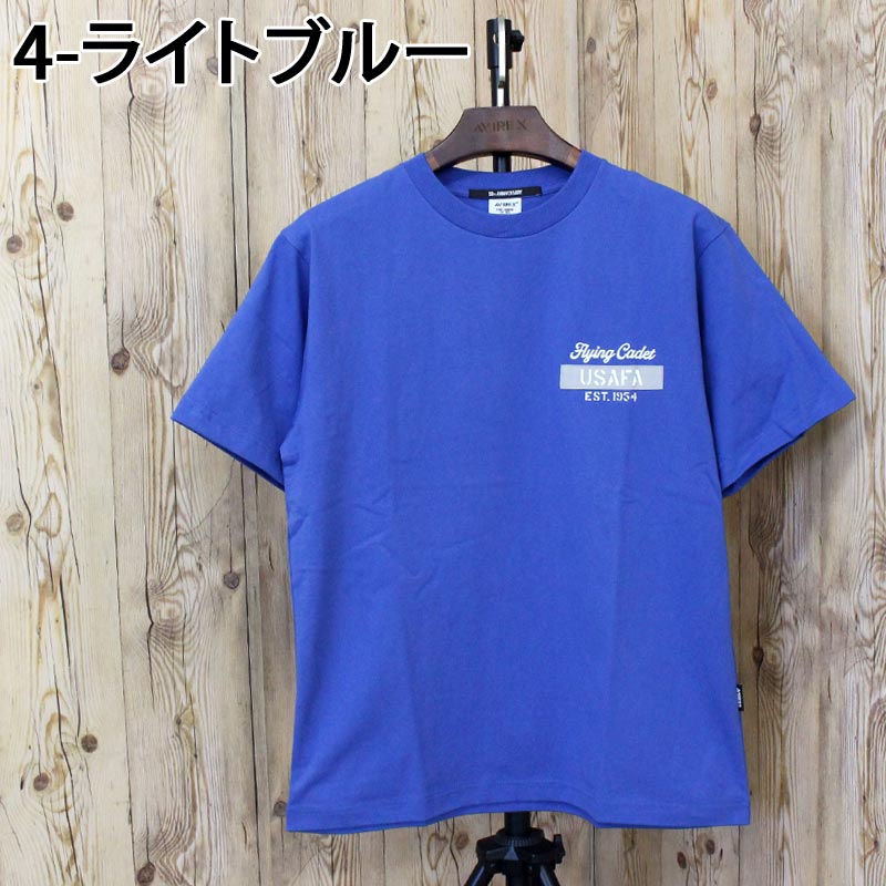 トップイズム TopIsm AVIREX アヴィレックス CADET PATCH T-SHIRT 半袖 Tシャツ ミリタリー アビレックス トップス メンズ ブランド （5-セージグリーン） 5-セージグリーン