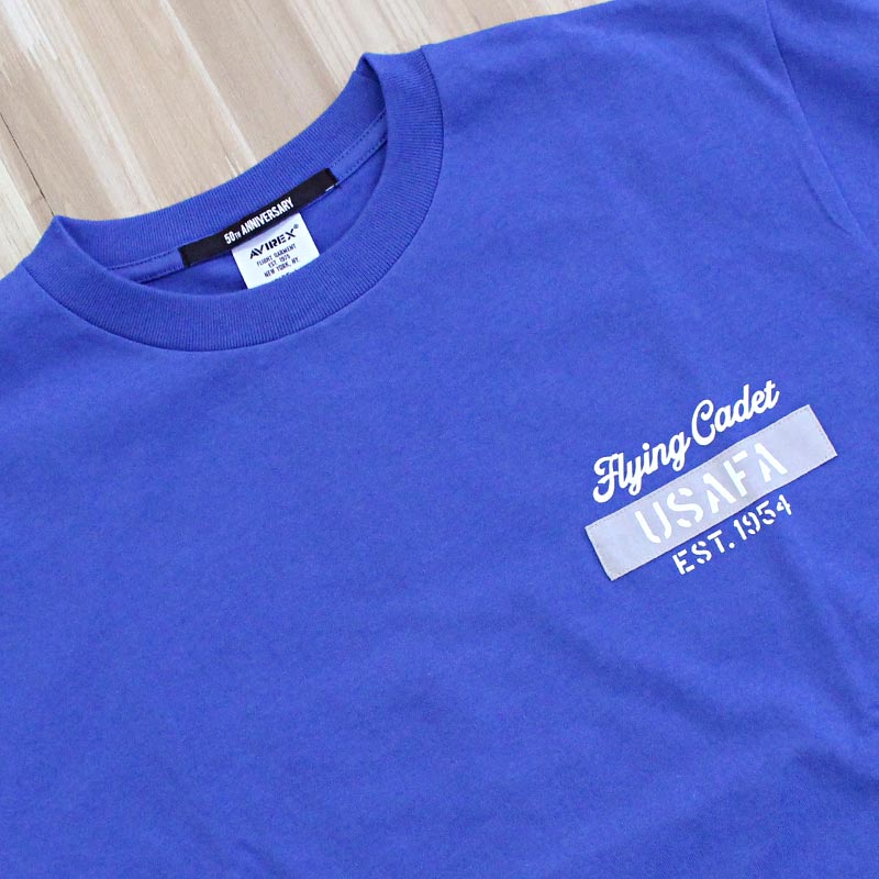 トップイズム TopIsm AVIREX アヴィレックス CADET PATCH T-SHIRT 半袖 Tシャツ ミリタリー アビレックス トップス メンズ ブランド （5-セージグリーン） 5-セージグリーン