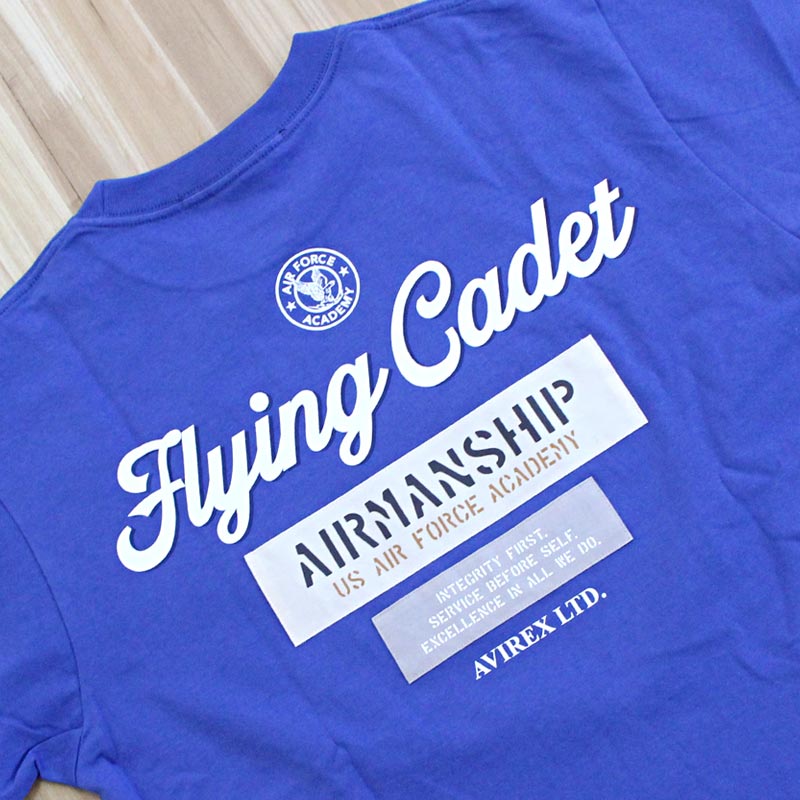 トップイズム TopIsm AVIREX アヴィレックス CADET PATCH T-SHIRT 半袖 Tシャツ ミリタリー アビレックス トップス メンズ ブランド （5-セージグリーン） 5-セージグリーン
