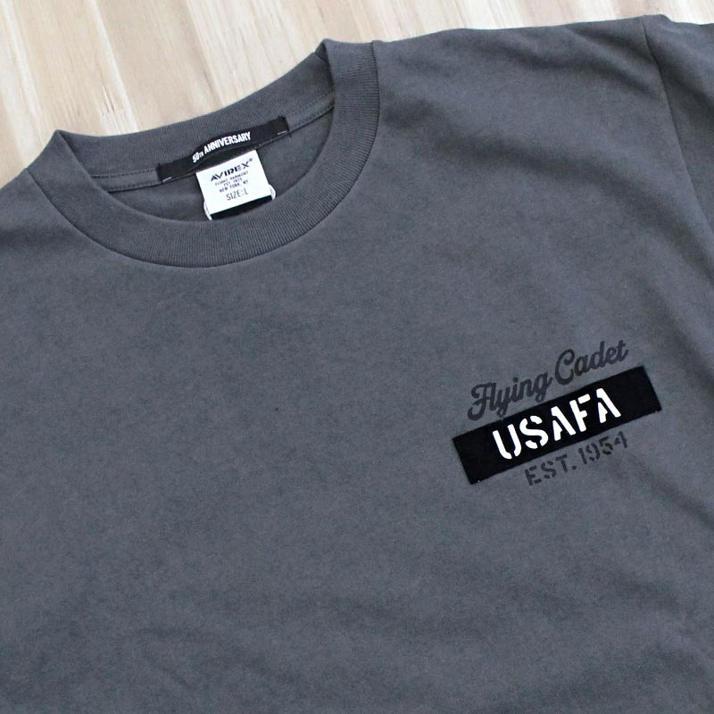 トップイズム TopIsm AVIREX アヴィレックス CADET PATCH T-SHIRT 半袖 Tシャツ ミリタリー アビレックス トップス メンズ ブランド （5-セージグリーン） 5-セージグリーン
