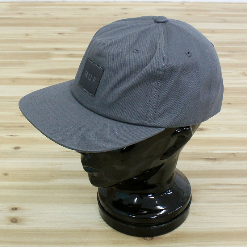 トップイズム TopIsm HUF ハフ セットボックス スナップバック キャップ 5パネル 帽子 HUF SET BOX SNAPBACK メンズ ストリート ブランド （5-グレー） 5-グレー