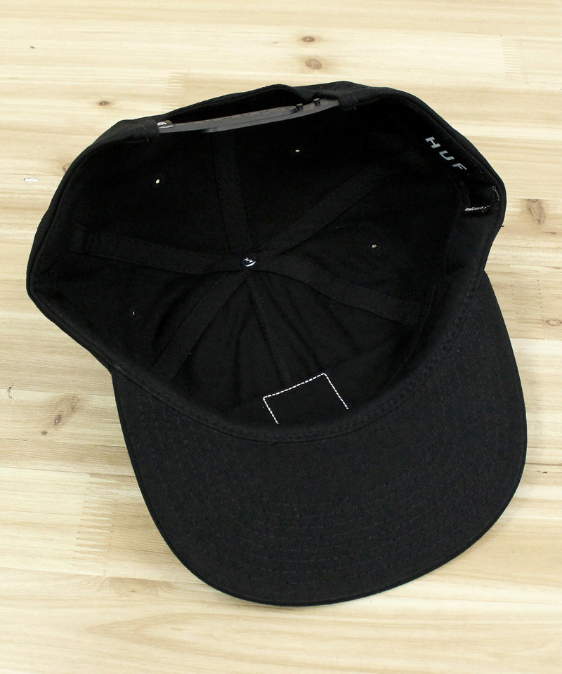 トップイズム TopIsm HUF ハフ セットボックス スナップバック キャップ 5パネル 帽子 HUF SET BOX SNAPBACK メンズ ストリート ブランド （5-グレー） 5-グレー