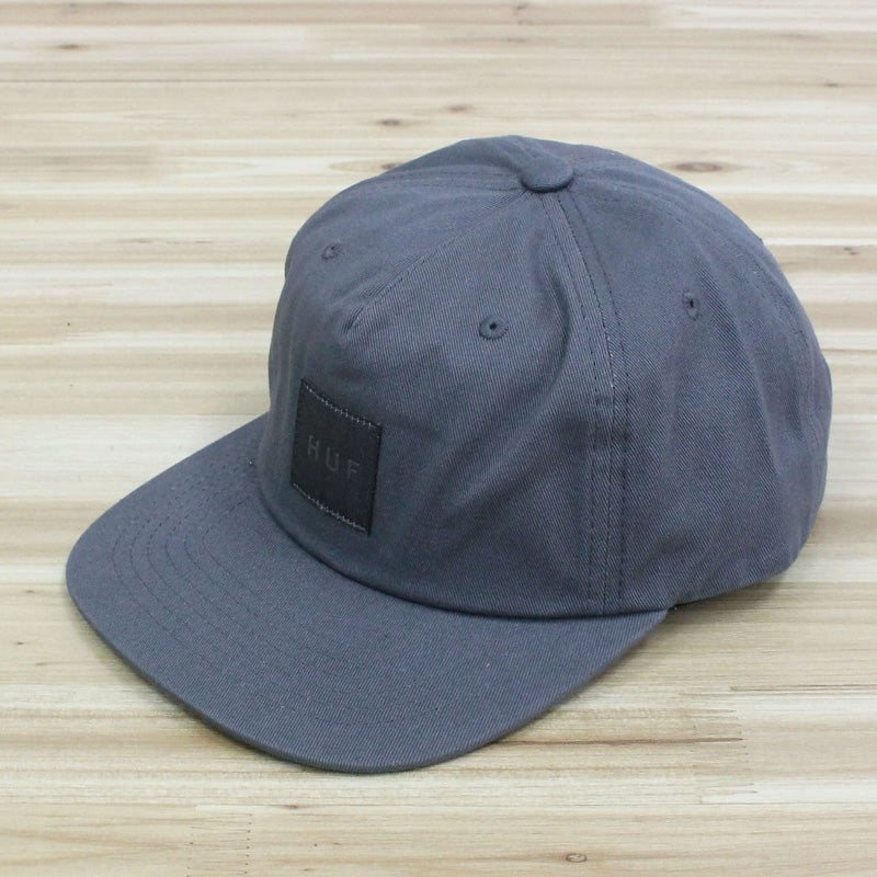 トップイズム TopIsm HUF ハフ セットボックス スナップバック キャップ 5パネル 帽子 HUF SET BOX SNAPBACK メンズ ストリート ブランド （5-グレー） 5-グレー