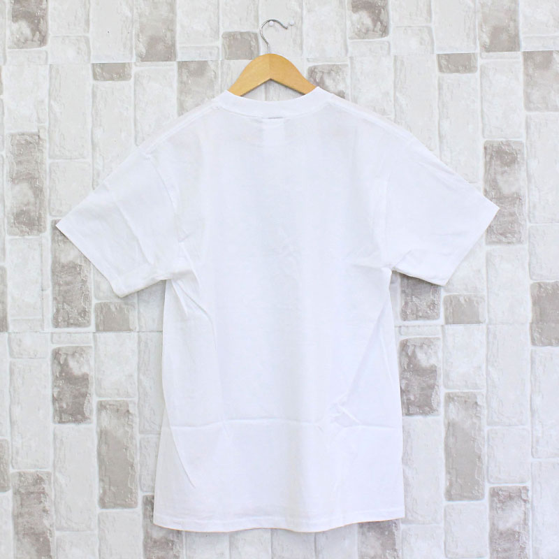 トップイズム TopIsm HUF ハフ ジャイアントショートスリーブ Tシャツ GIANT S/S TEE クルーネック ロゴ コットン トップス 半袖 メンズ ストリート スケボー ブランド （1-ホワイト） 1-ホワイト