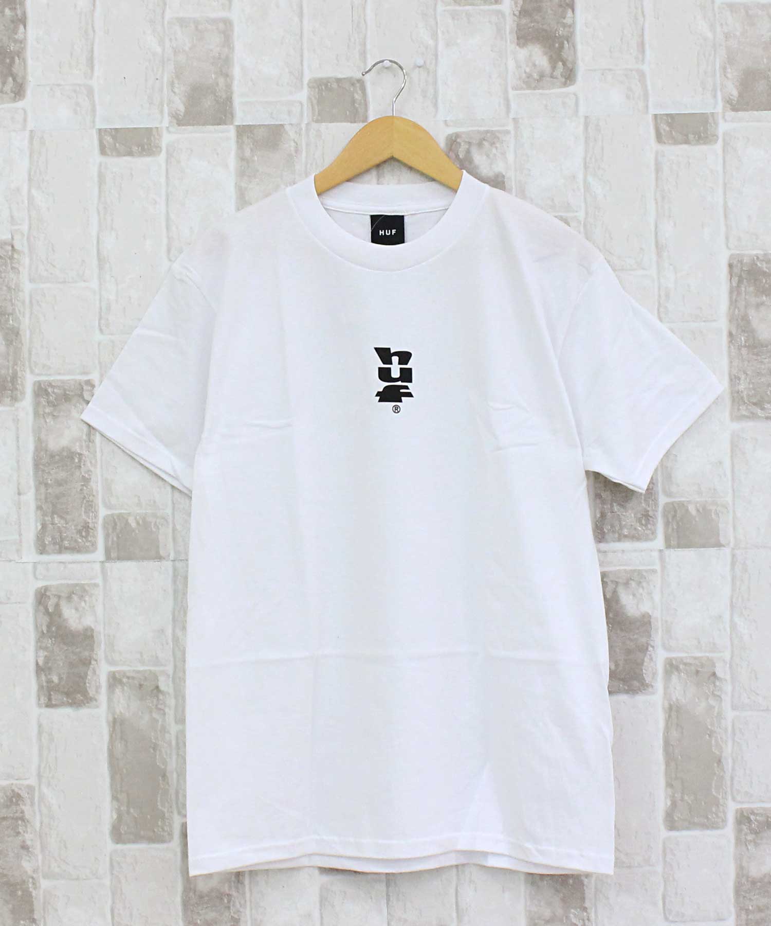 トップイズム TopIsm HUF ハフ ハフセットメガブラストショートスリーブ Tシャツ HUF SET MEGABLAST クルーネック ロゴ コットン トップス 半袖 メンズ ストリート スケボー ブランド 春夏 （1-ホワイト） 1-ホワイト
