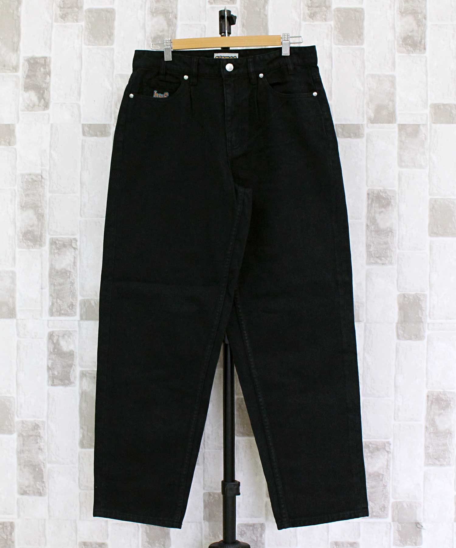 トップイズム TopIsm HUF ハフ クローマーパンツ デニムパンツ CROMER PANT メンズ ブランド （1-ブラック） 1-ブラック