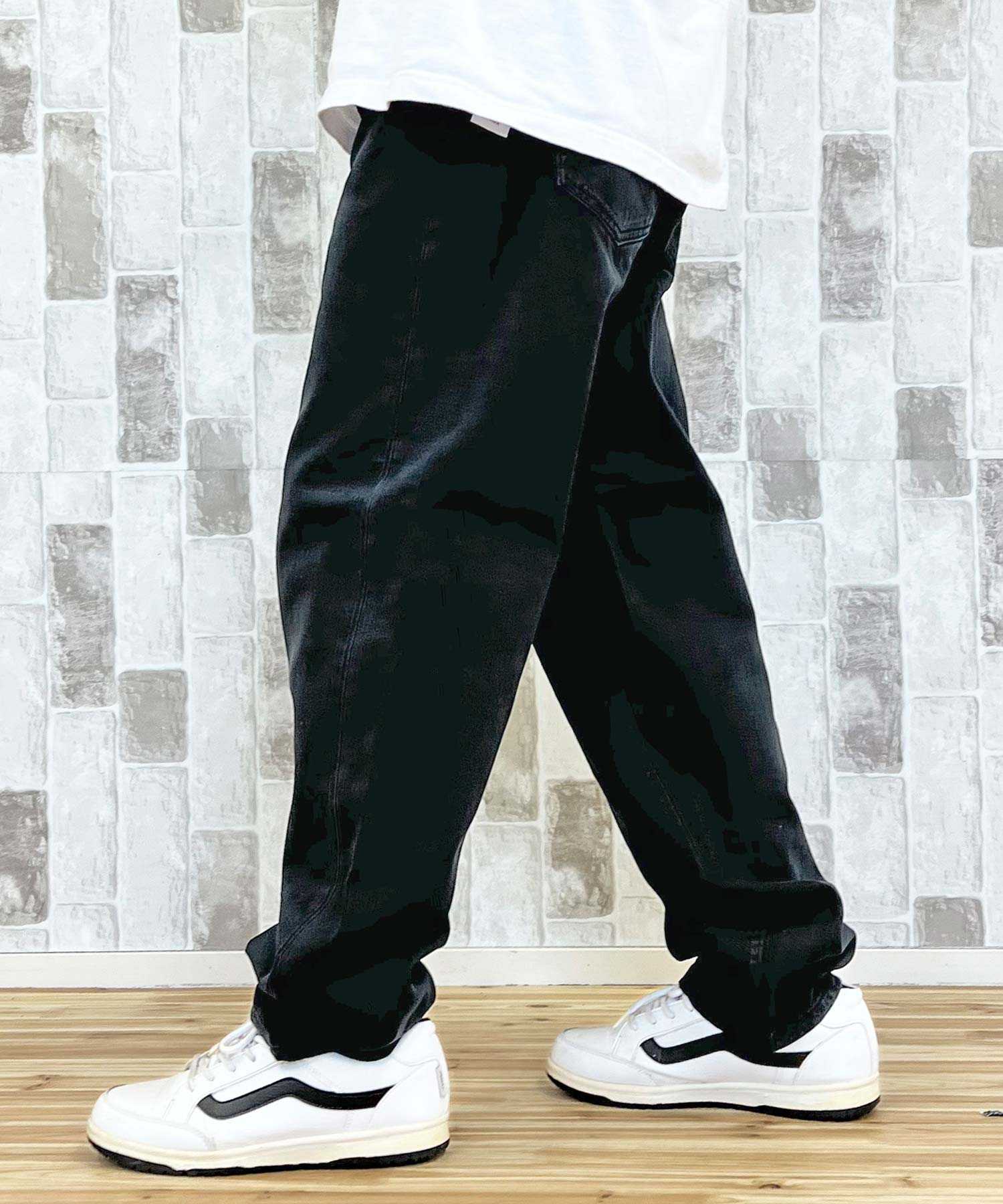 トップイズム TopIsm HUF ハフ クローマーパンツ デニムパンツ CROMER PANT メンズ ブランド （1-ブラック） 1-ブラック