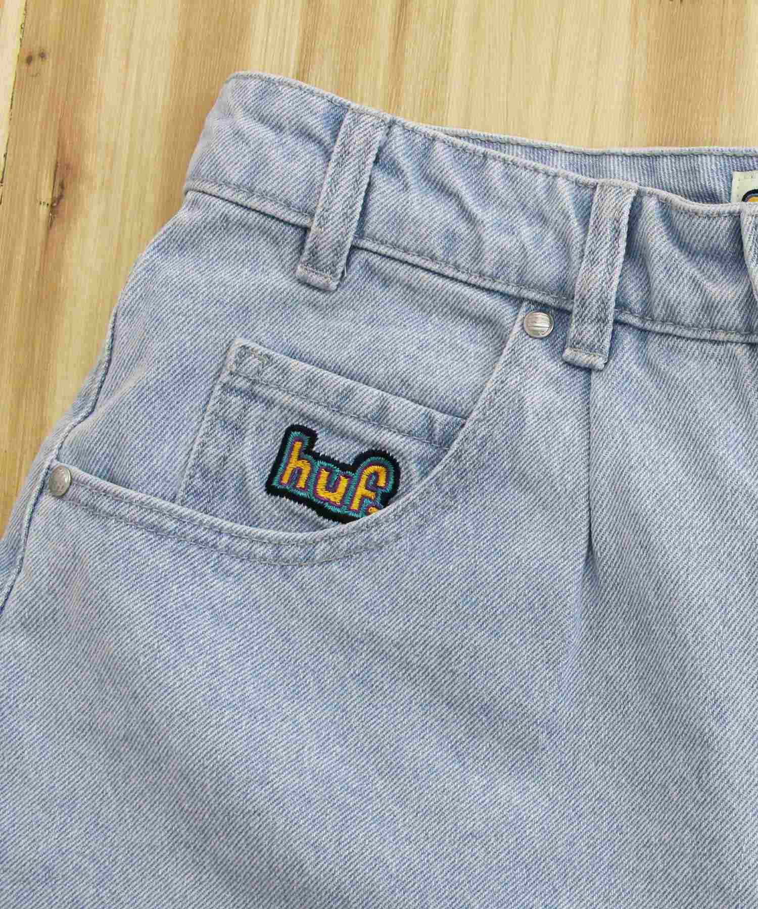 トップイズム TopIsm HUF ハフ クローマーパンツ デニムパンツ CROMER PANT メンズ ブランド （1-ブラック） 1-ブラック
