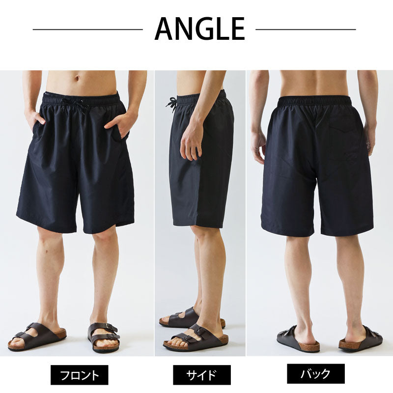 トップイズム TopIsm 水着 メンズ サーフパンツ 水陸両用 インナーパンツ付 海パン 海水パンツ 総柄 ボタニカル柄 無地 ボーダー レオパード カモフラ アロハ スイムウェア 水泳 スポーツ 男性用 ショートパンツ 夏 【返品不可商品】 （5-ネイビーホワイトボーダー） 5-ネイビーホワイトボーダー
