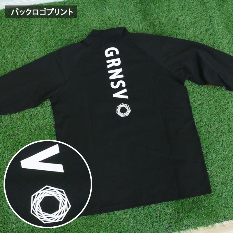トップイズム TopIsm ゴルフウェア メンズ ハーフジップ モックネックシャツ  GIORNO SEVEN ジョルノセブン ハイネック トップス 長袖 ポロシャツ ロゴ バックプリント ブランド おしゃれ 春夏 秋冬 （1-ホワイト） 1-ホワイト