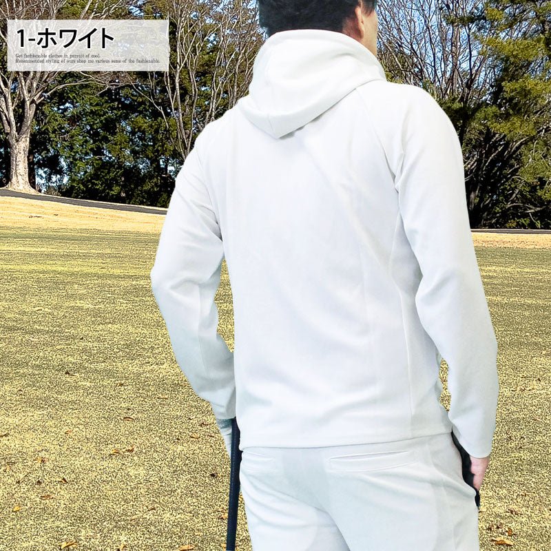 トップイズム TopIsm ゴルフウェア メンズ ゴルフ プルパーカー GIORNO SEVEN ジョルノセブン マスク搭載 トレーナー トップス おしゃれ ブランド 秋冬 春夏 （2-グレー） 2-グレー