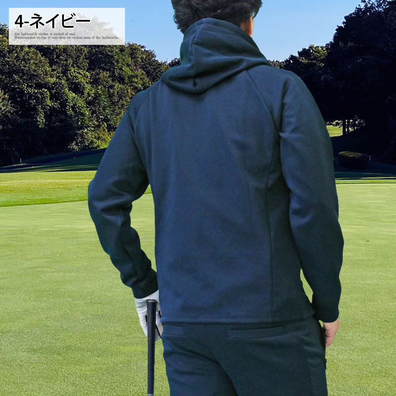 トップイズム TopIsm ゴルフウェア メンズ ゴルフ プルパーカー GIORNO SEVEN ジョルノセブン マスク搭載 トレーナー トップス おしゃれ ブランド 秋冬 春夏 （2-グレー） 2-グレー