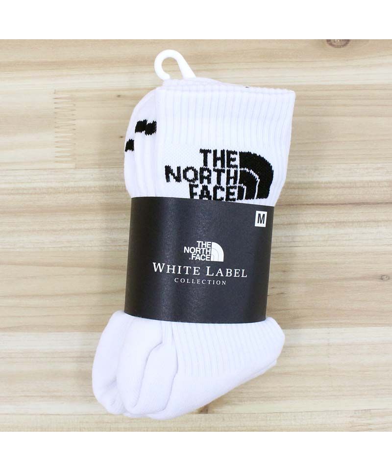 トップイズム TopIsm THE NORTH FACE ザ ノースフェイス 靴下 3枚セット ミッドソックス ホワイトレーベル韓国限定ライン メンズ レディース ブランド