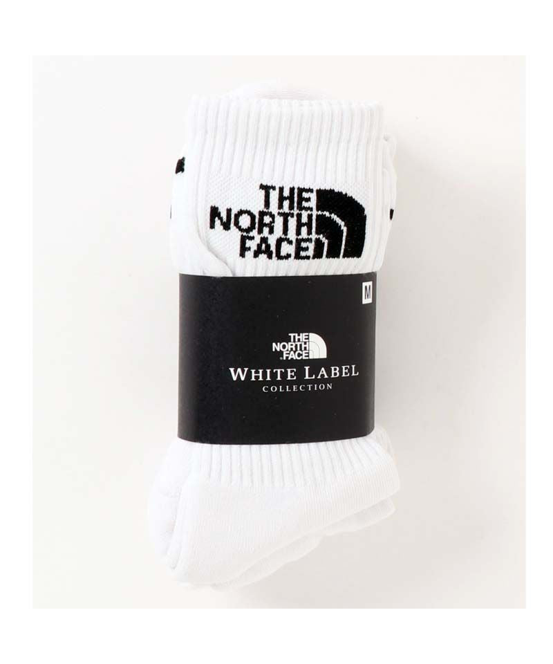 トップイズム TopIsm THE NORTH FACE ザ ノースフェイス 靴下 3枚セット ミッドソックス ホワイトレーベル韓国限定ライン メンズ レディース ブランド