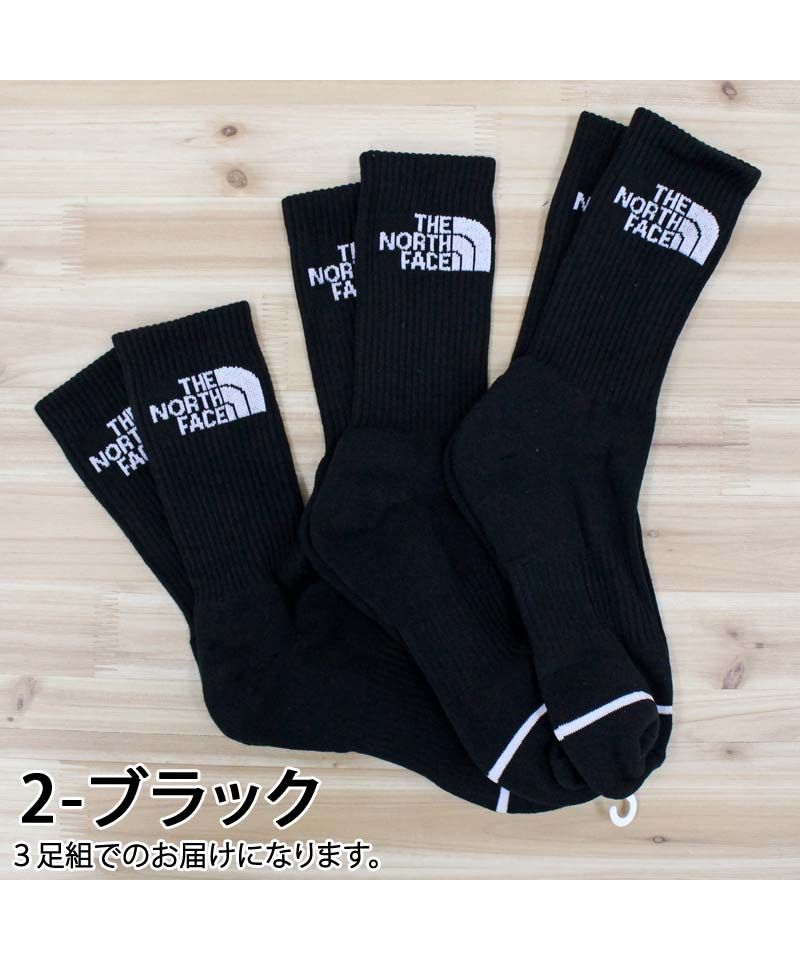 トップイズム TopIsm THE NORTH FACE ザ ノースフェイス 靴下 3枚セット ミッドソックス ホワイトレーベル韓国限定ライン メンズ レディース ブランド