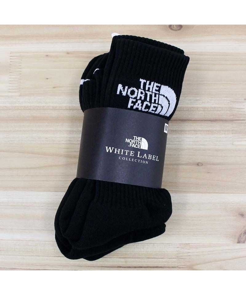 トップイズム TopIsm THE NORTH FACE ザ ノースフェイス 靴下 3枚セット ミッドソックス ホワイトレーベル韓国限定ライン メンズ レディース ブランド