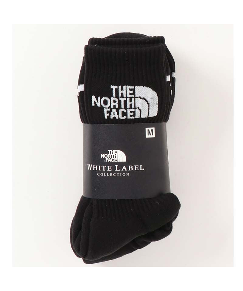 トップイズム TopIsm THE NORTH FACE ザ ノースフェイス 靴下 3枚セット ミッドソックス ホワイトレーベル韓国限定ライン メンズ レディース ブランド