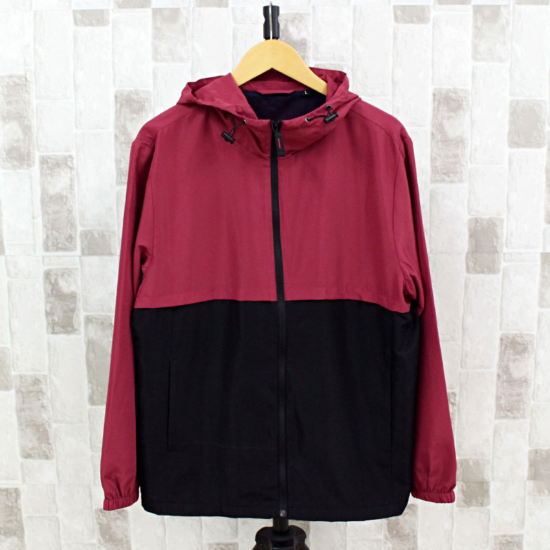 TopIsm Mountain Parka Men's Windbreaker Plain Color Block Water-Repellent UV Cut Camping Sports Outdoor Running Cycling Fishing Jacket Unisex
