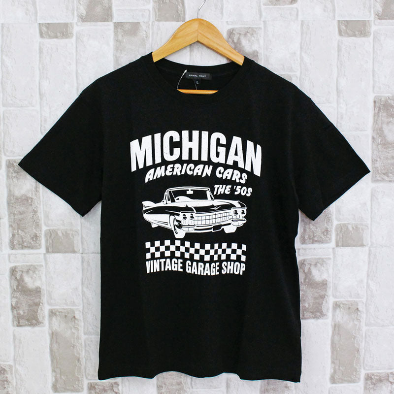 トップイズム TopIsm アメカジ サーフ メッセージロゴ フォトプリント ロゴT ミリタリー クルーネック 半袖 Tシャツ メンズ ティーシャツ トップス 春夏
