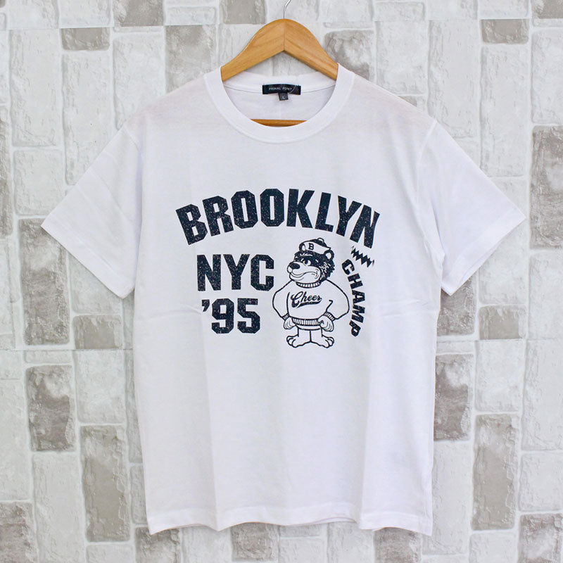 トップイズム TopIsm アメカジ サーフ メッセージロゴ フォトプリント ロゴT ミリタリー クルーネック 半袖 Tシャツ メンズ ティーシャツ トップス 春夏 （6-ホワイト） 6-ホワイト