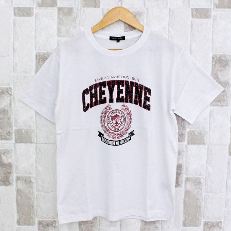 トップイズム TopIsm アメカジ サーフ メッセージロゴ フォトプリント ロゴT ミリタリー クルーネック 半袖 Tシャツ メンズ ティーシャツ トップス 春夏 （1-ホワイト） 1-ホワイト
