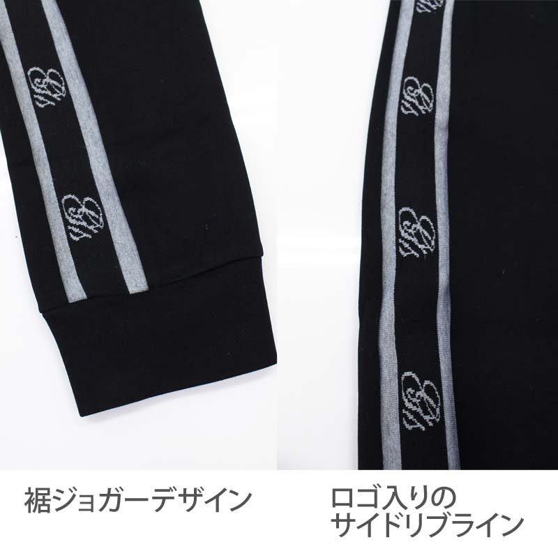 トップイズム TopIsm ゴルフウェア レディース 上下セットアップ gs GOLF スウェットジャージ モックネックトレーナー ゴルフパンツ リブロゴライン切替 おしゃれ かわいい 韓国系 秋冬 春夏 ブランド （3-ネイビー） 3-ネイビー