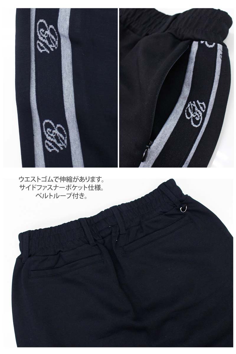 トップイズム TopIsm ゴルフウェア レディース 上下セットアップ gs GOLF ジップアップジャケット スウェットジャージ トレーナー スカート リブロゴライン切替 おしゃれ かわいい 韓国系 秋冬 春夏 ブランド （2-ブラック） 2-ブラック