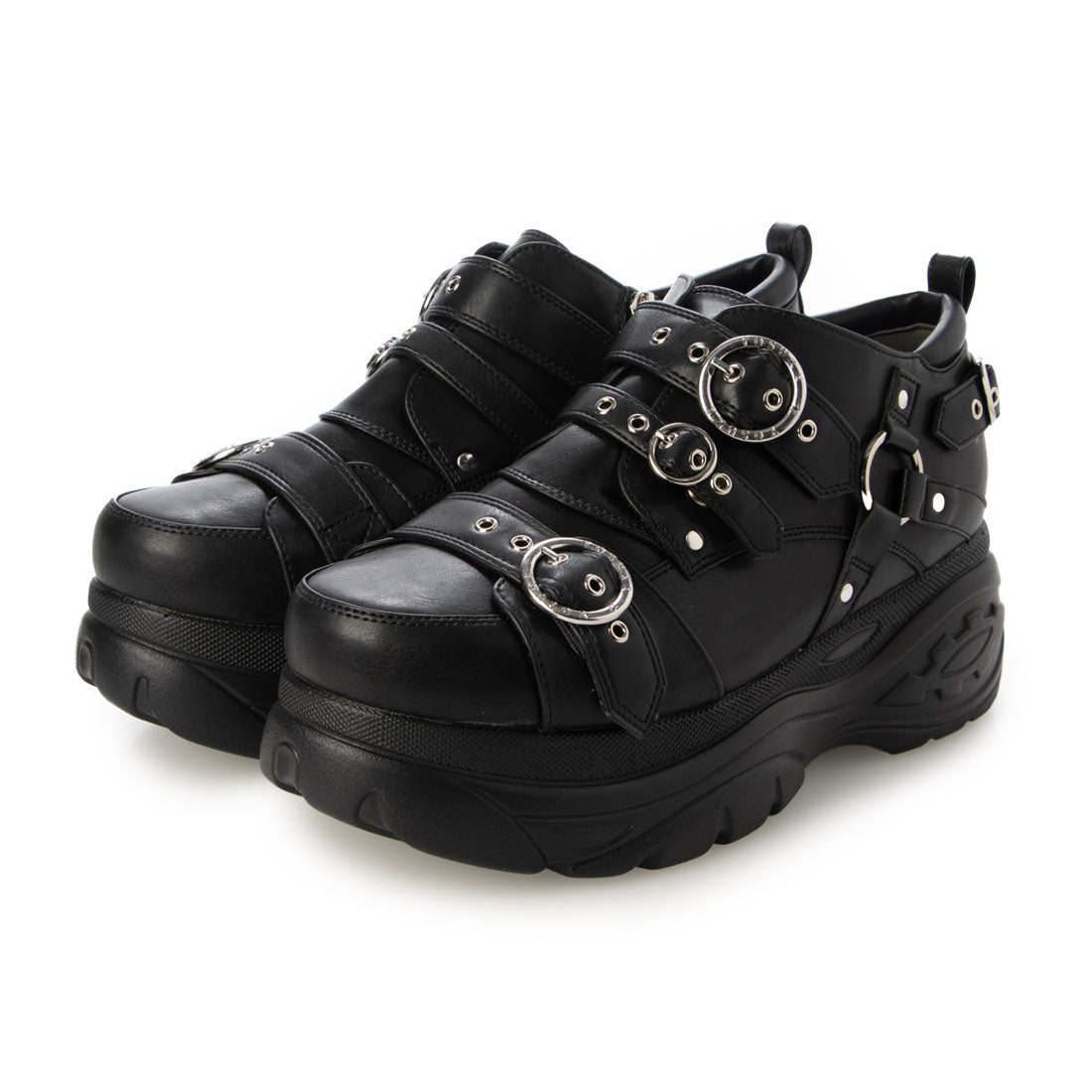 ヨースケ YOSUKE 厚底スニーカー （ブラック） ブラック