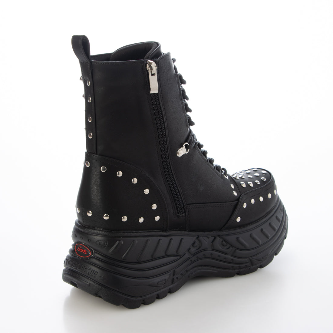 ヨースケ YOSUKE 【直営SHOP限定】スタッズ厚底スニーカー （ブラック） ブラック