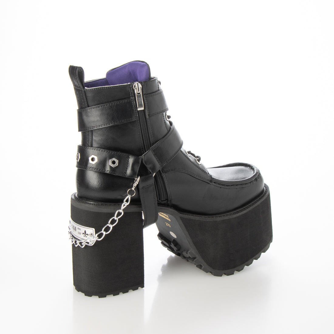 YOSUKE [Direct store exclusive] Thick-soled lace-up boots