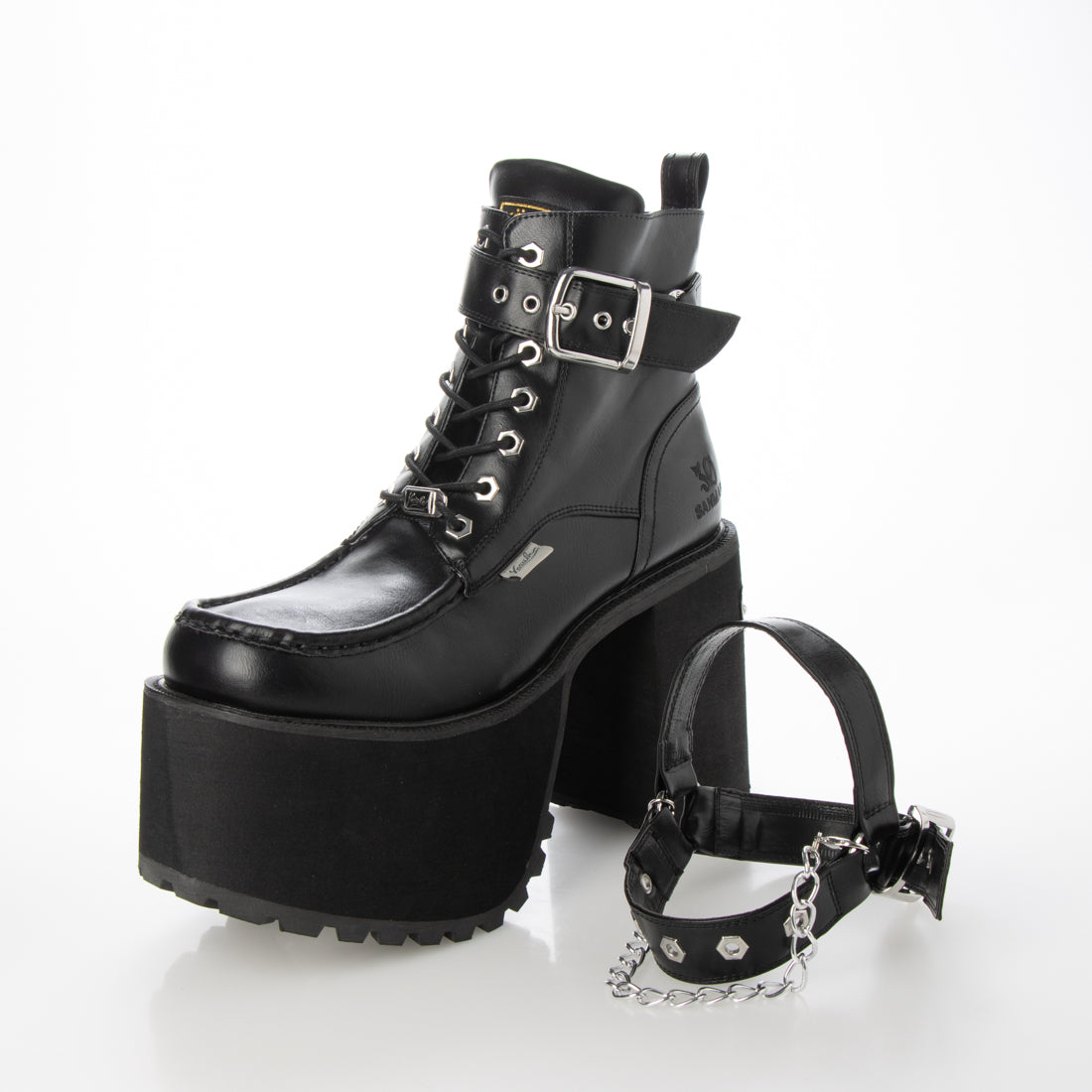 YOSUKE [Direct store exclusive] Thick-soled lace-up boots