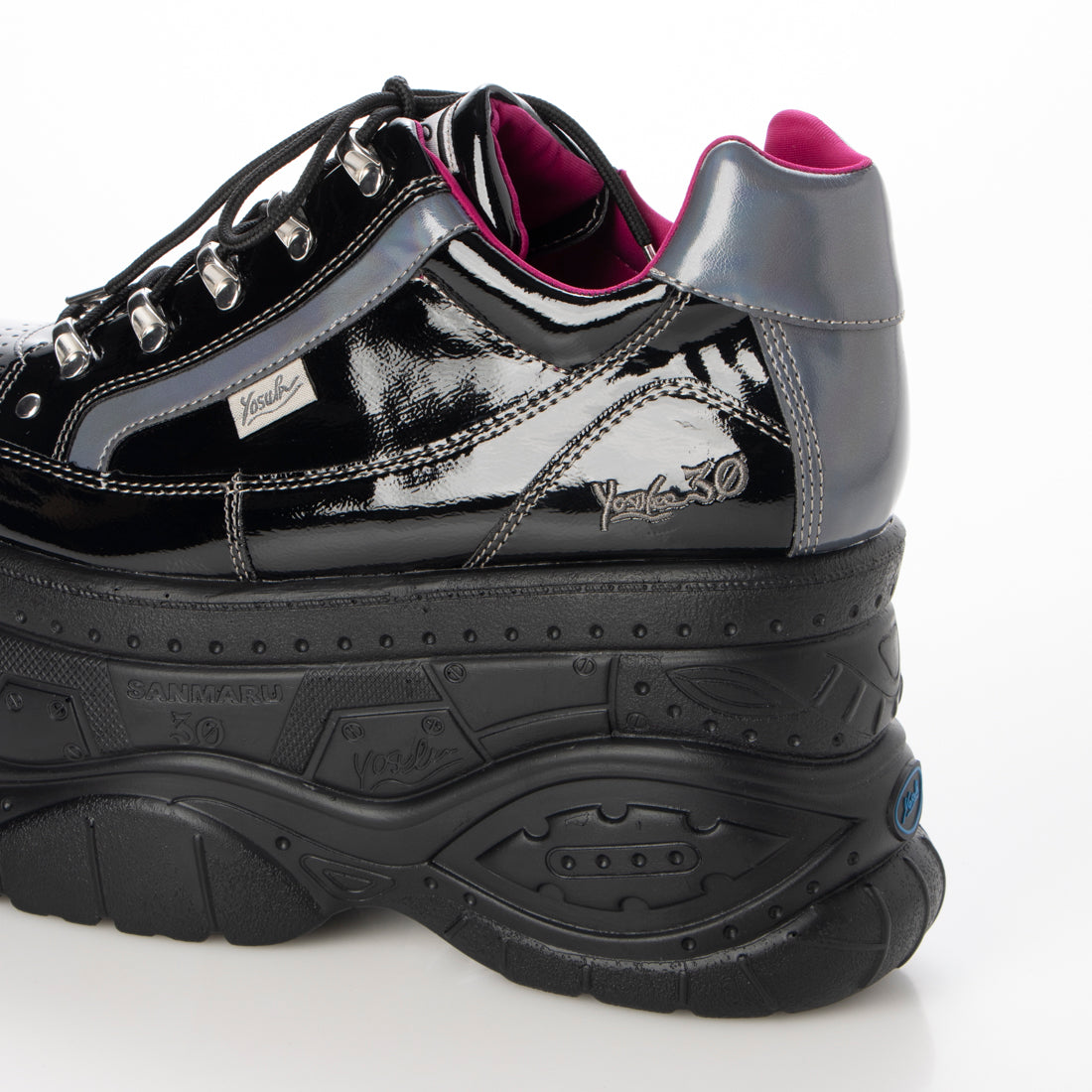 ヨウスケ① 厚底スニーカー （ブラックマルチ） -YOSUKE U・S・A